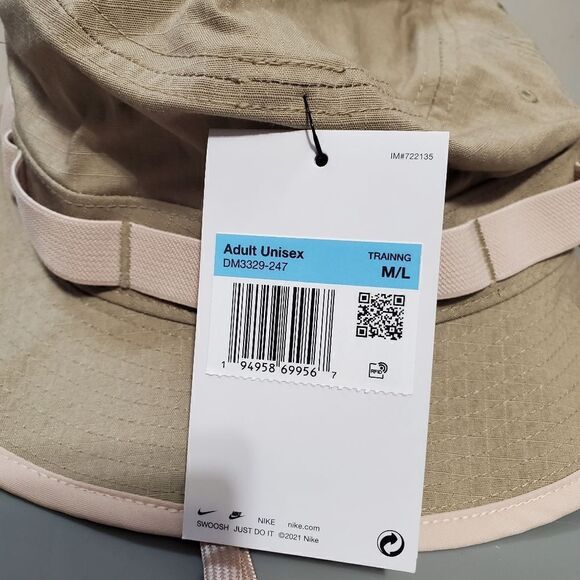 Nike Boonie Bucket Training Hat Dri-Fit Adult Unisex Size M/L DM3329-247 NWT - Picture 8 of 8